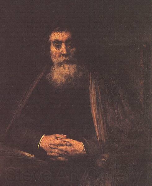 REMBRANDT Harmenszoon van Rijn Portrait of an Old Man  dy Norge oil painting art
